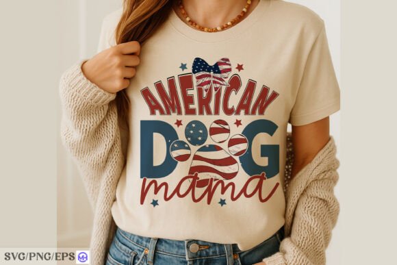 American Dog Mama 4th of July SVG PNG Review