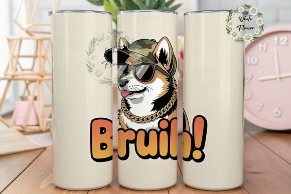 Cool Bruh Dog 20oz Tumbler Wrap Review