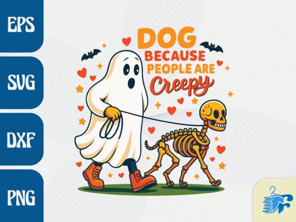 Dog Because People Are Creepy Embroidery Design Review