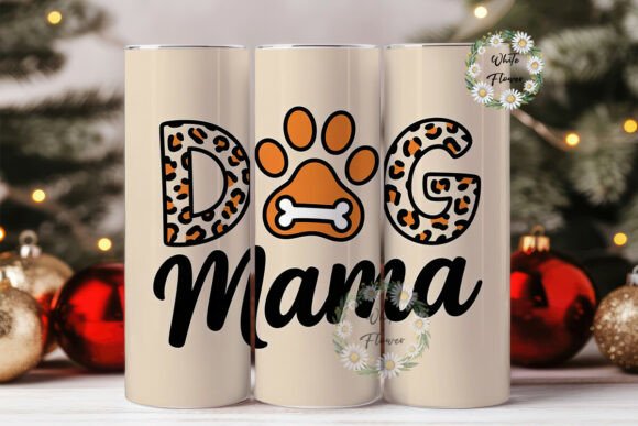 Dog Mama Leopard 20oz Tumbler Embroidery Review