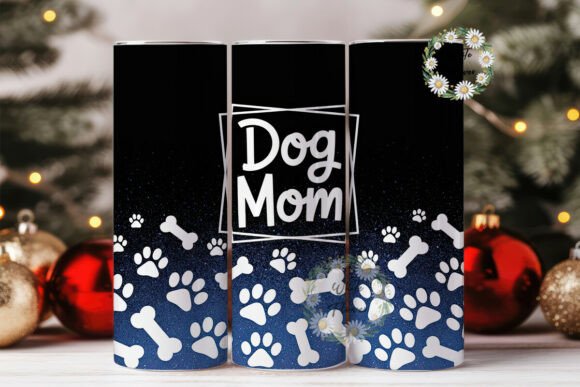 Dog Mom Glitter 20oz Tumbler Wrap Review