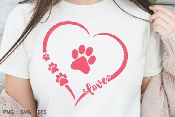 Dog Paw Heart Valentine Embroidery Design Review