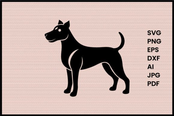Dog Vector Illustration Silhouette Review