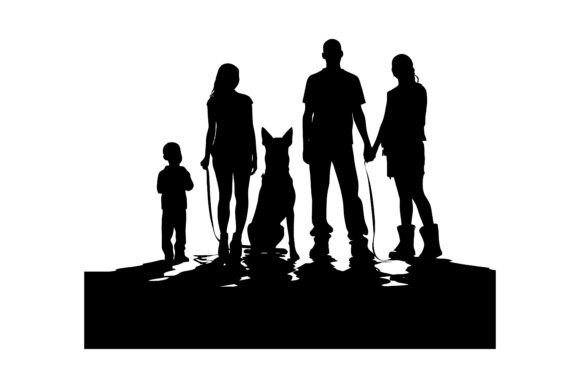 Human and Dog Minimalist Silhouette Review
