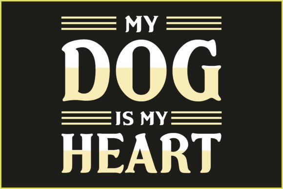 My Dog is My Heart Svg Tshirt Design Review